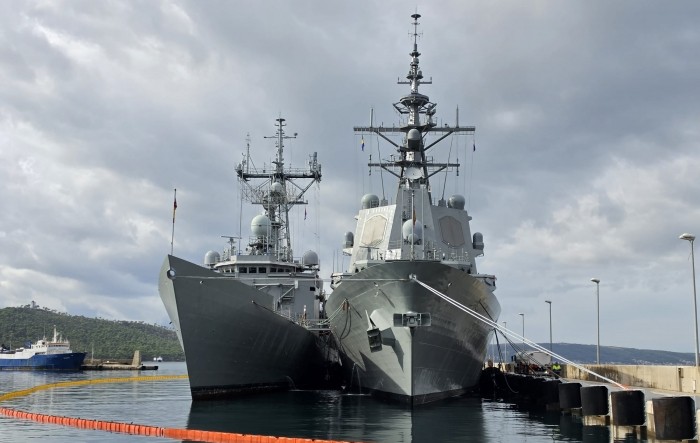 Španjolska fregata u splitskoj luci, Navantia Hrvatskoj nudi dvije korvete