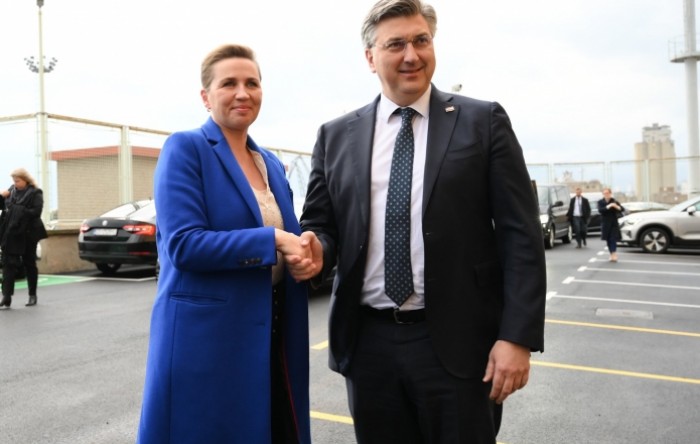 Danska premijerka i Plenković obišli novi terminal: Rijeka postaje lider