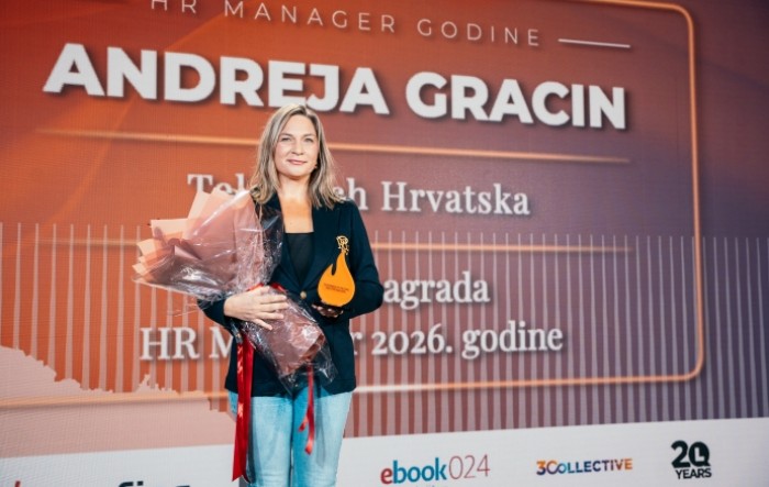 Andreja Gracin iz Telemacha proglašena HR Managerom godine 2026.