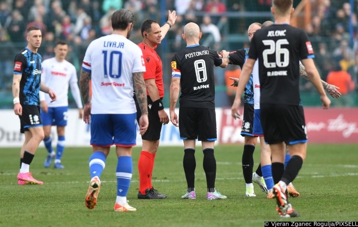 Kiks Hajduka u Varaždinu, Splićani sve dalje od titule