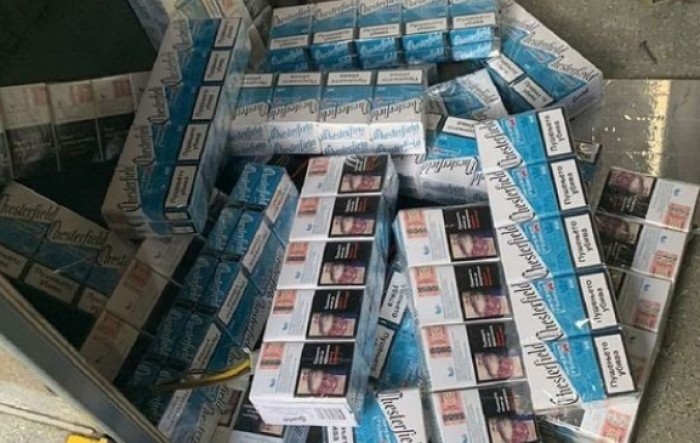 Tovarnik: Spriječen pokušaj krijumčarenja 238.000 kutija cigareta