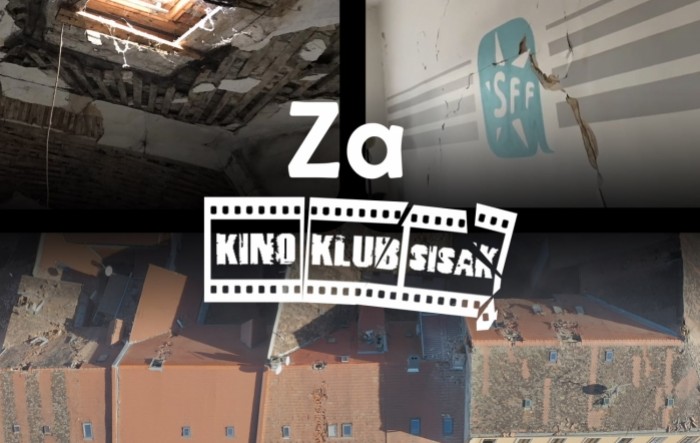 HFS poziva na pomoć u potresu uništenom Kino klubu Sisak
